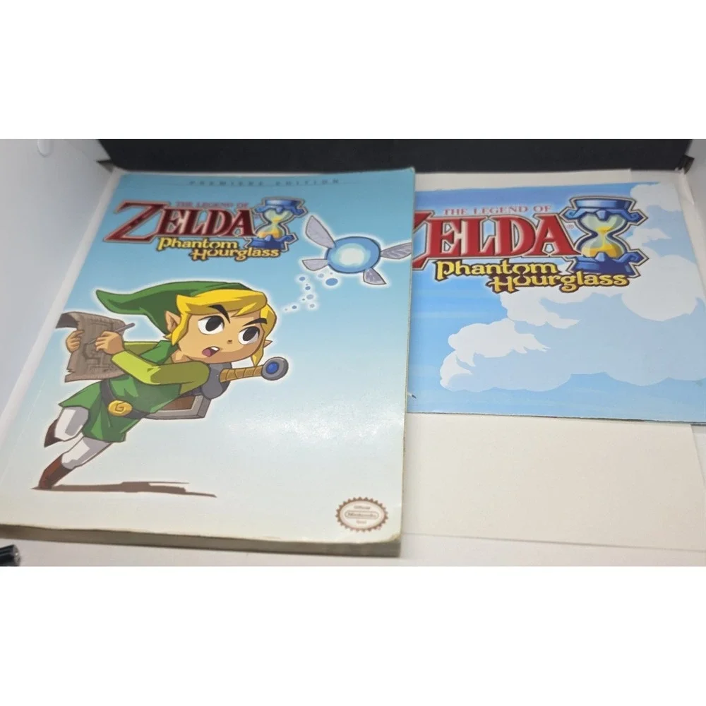 Legend of Zelda Phantom Hourglass Strategy Guide And Map Poster Premiere Edition